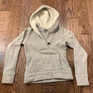 Nike ACG size small grey top with Sherpa lining.